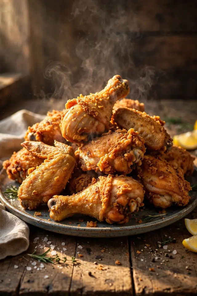 10 Dolly Parton Recipes That Bring Southern Comfort Home 8 Crispy Southern fried chicken recipe on a serving platter