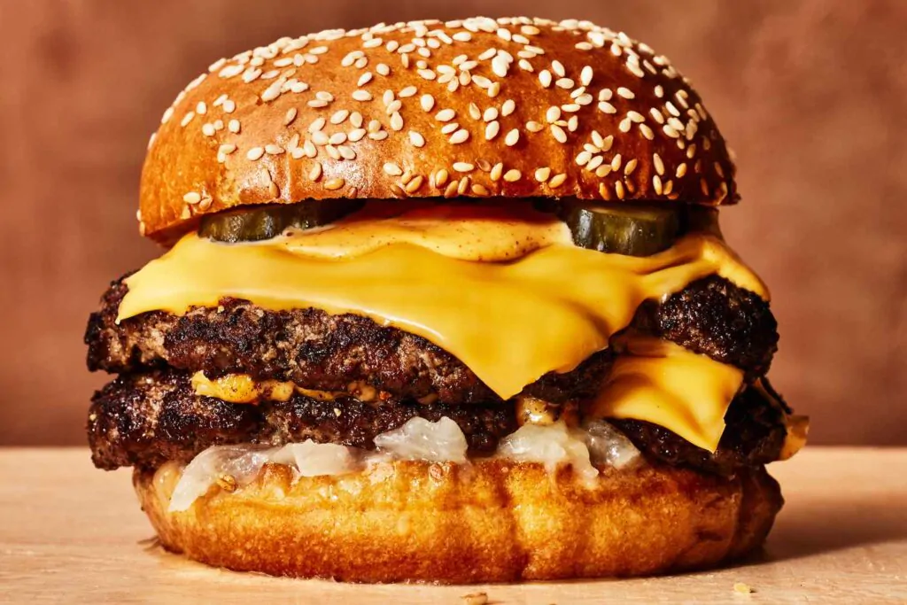 smash burger recipe image