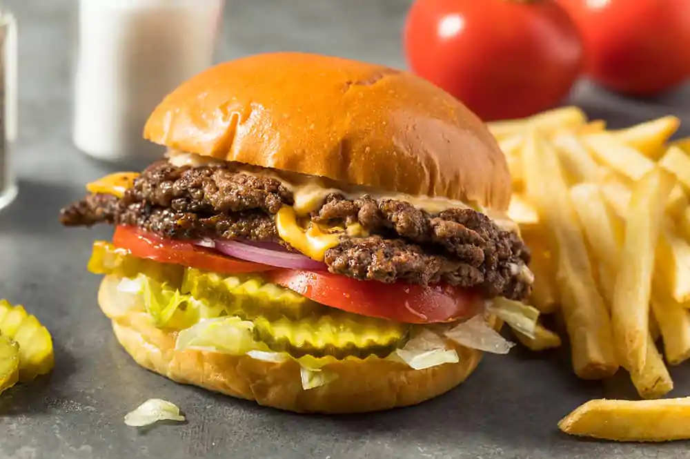 homemade smash burgers